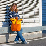 Handmade Leather Roll-Top Backpack – Stylish, Versatile & Functional - Radka Sillerova Atelier