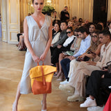 Handmade Leather Roll-Top Backpack – Stylish, Versatile & Functional - Radka Sillerova Atelier