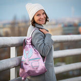 Luxusní kožený batoh – Andělská edice