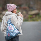 Luxusní kožený batoh – Andělská edice