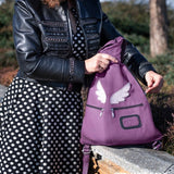 Angel Wings Leather Backpack – Elegant, Unique & Handcrafted - Radka Sillerova Atelier 